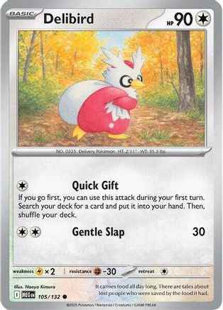 Delibird 105/132 - ME01 Mega Evolution