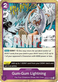 Gum-Gum Lightning (Pirate Foil) (OP09-077) - Premium Booster -The Best- Vol. 2 Foil