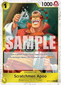 Scratchmen Apoo - OP10-108 (Pirate Foil) (OP10-108) - Premium Booster -The Best- Vol. 2 Foil