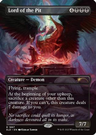 Lord of the Pit (SLD-1857) - Secret Lair Drop Series