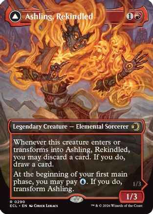 Ashling, Rekindled (Borderless) (ECL-290) - Lorwyn Eclipsed