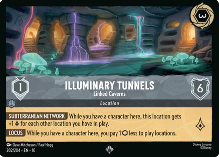 Illuminary Tunnels - Linked Caverns (202/204) - Whispers in the Well Cold Foil