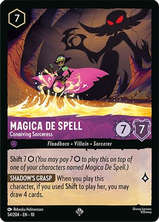 Magica De Spell - Conniving Sorceress (54/204) - Whispers in the Well