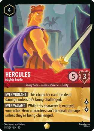 Hercules - Mighty Leader (118/204) - Whispers in the Well