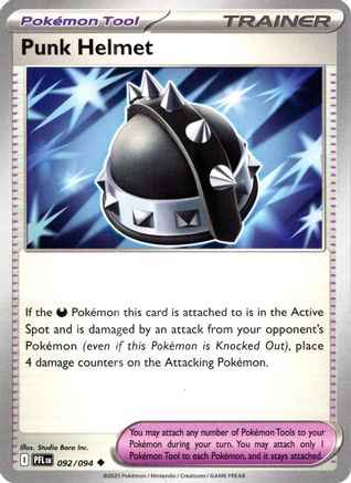 Punk Helmet 092 - ME02 Phantasmal Flames Reverse Holofoil