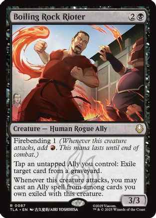 Boiling Rock Rioter (TLA-087) - Avatar: The Last Airbender