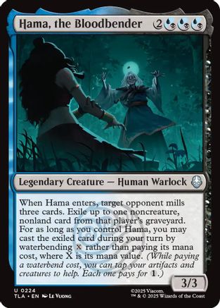 Hama, the Bloodbender (TLA-224) - Avatar: The Last Airbender Foil