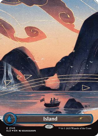 Island (2145) (SLD-2145) - Secret Lair Drop Series Foil