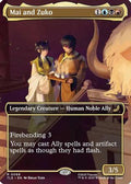 Mai and Zuko (Borderless) (TLE-068) - Avatar: The Last Airbender: Eternal-Legal Foil