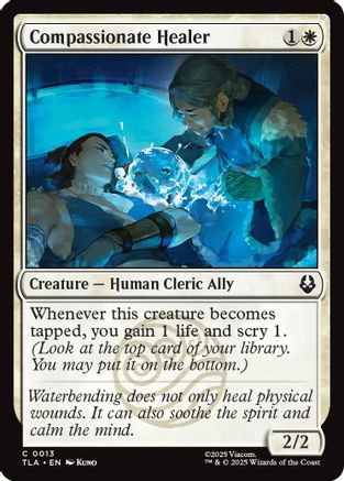 Compassionate Healer (TLA-013) - Avatar: The Last Airbender Foil