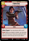 Cinta Kaz - The Struggle Comes First (Foil) (682) (682) [Secrets of Power]