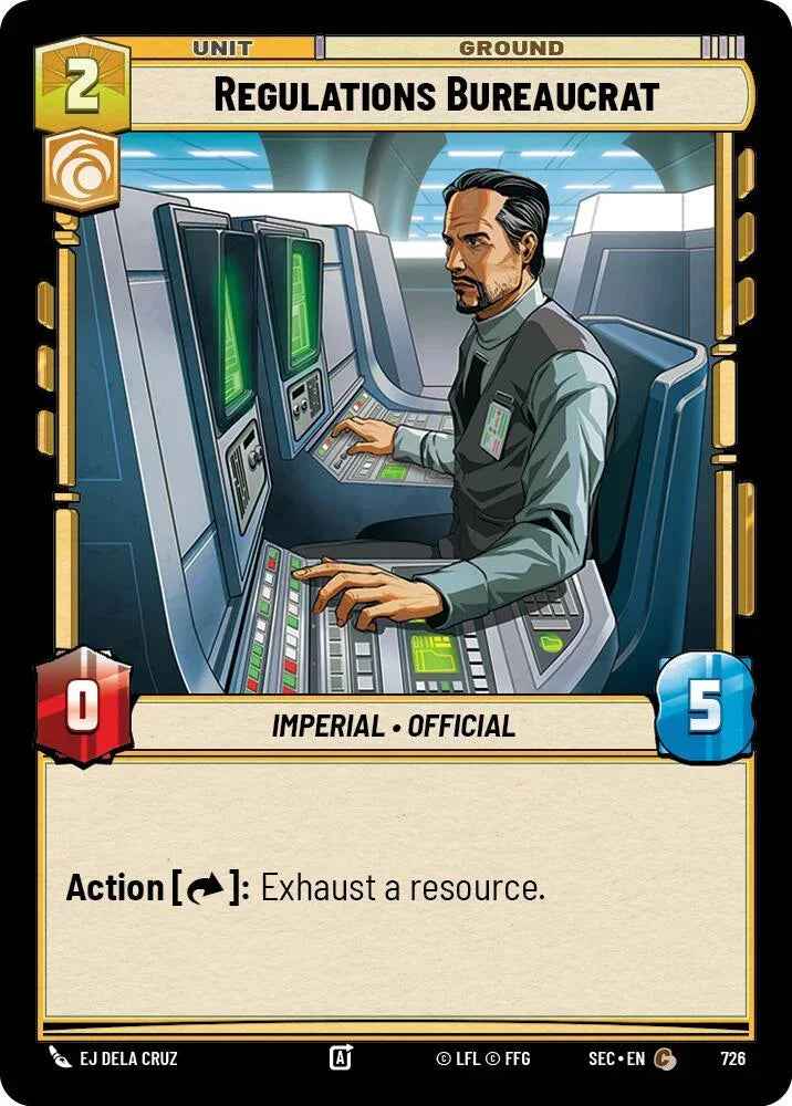 Regulations Bureaucrat (726) (Foil) (726) [Secrets of Power]