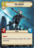 Vel Sartha - One Path, One Choice (Hyperspace Foil) (980) (980) [Secrets of Power]