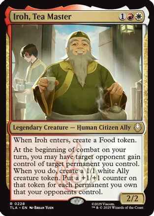 Iroh, Tea Master (TLA-228) - Avatar: The Last Airbender Foil