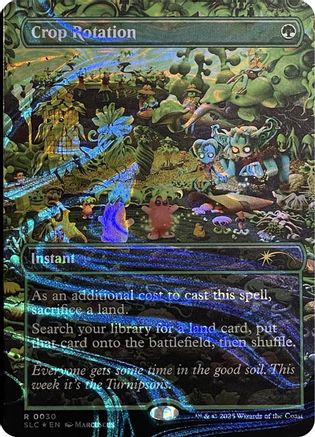 Crop Rotation (Halo Foil) (SLC-030) - Secret Lair Countdown Kit Foil