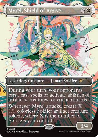 Myrel, Shield of Argive (SLC-013) - Secret Lair Countdown Kit