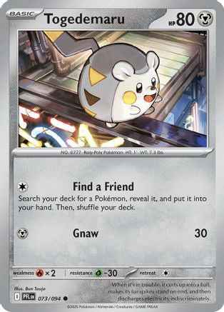 Togedemaru 073/094 - ME02 Phantasmal Flames