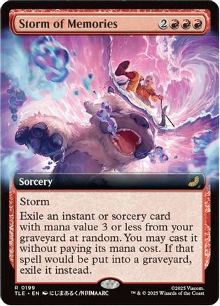Storm of Memories (Extended Art) (TLE-199) - Avatar: The Last Airbender: Eternal-Legal