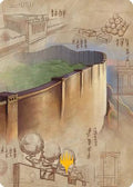 The Walls of Ba Sing Se Art Card (Gold-Stamped Planeswalker Symbol) (ASTLA-038) - Art Series: Avatar: The Last Airbender