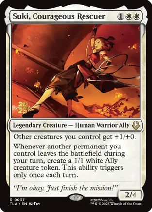 Suki, Courageous Rescuer (PRE-037) - Prerelease Cards Foil