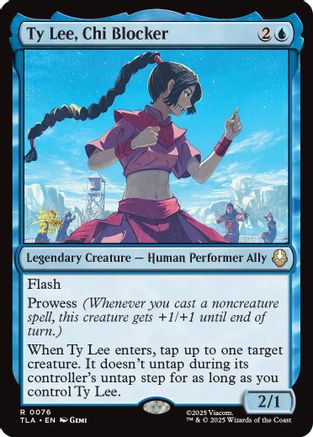 Ty Lee, Chi Blocker (PRE-076) - Prerelease Cards Foil