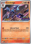 Ceruledge (Prerelease) [Staff] 014 - ME Mega Evolution Promo Holofoil