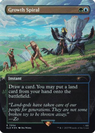 Growth Spiral (Rainbow Foil) (SLD-7054) - Secret Lair Drop Series Foil