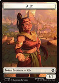 Ally (0008) // Clue (0016) Double-Sided Token (TLA-8 // 16) - Avatar: The Last Airbender Foil