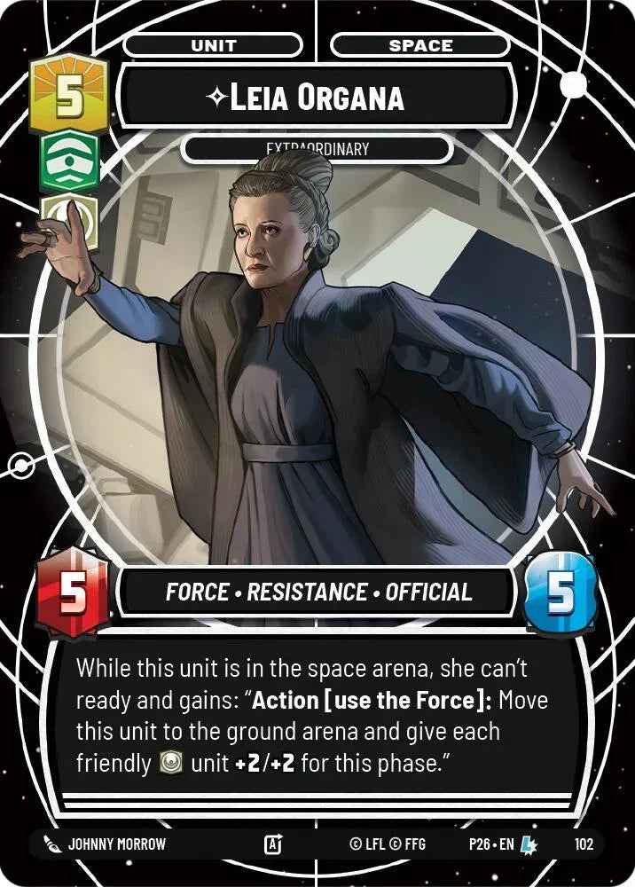 Leia Organa - Extraordinary (102) (102) [Sector and Regional Promos: Season 1]