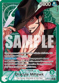 Dracule Mihawk - OP14-020 (Alternate Art) (OP14-020) - The Azure Sea's Seven Foil