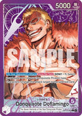 Donquixote Doflamingo - OP14-060 (Alternate Art) (OP14-060) - The Azure Sea's Seven Foil