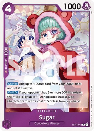 Sugar (OP14-063) - The Azure Sea's Seven Foil