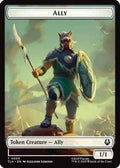 Ally (0005) // Clue (0018) Double-Sided Token (TLA-5 // 18) - Avatar: The Last Airbender Foil