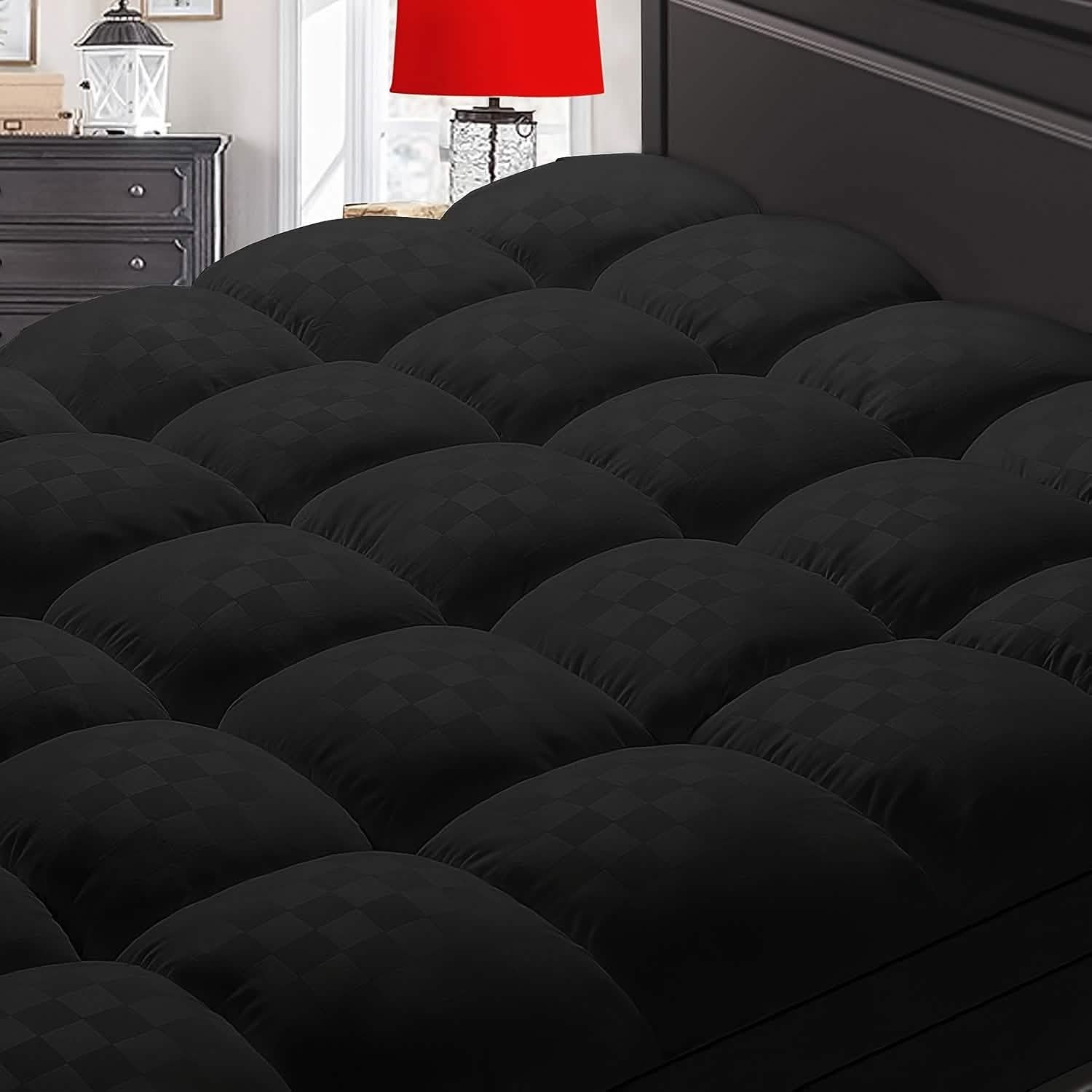 Extra Thick Mattress Topper – Soft, Cooling & Breathable (Multiple Sizes & Colors)
