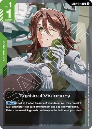 Tactical Visionary (ST07-014) - Starter Deck 07 Celestial Drive