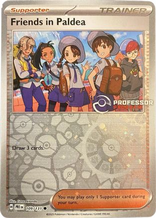 Friends in Paldea 109/131 - Professor Program Promos Reverse Holofoil