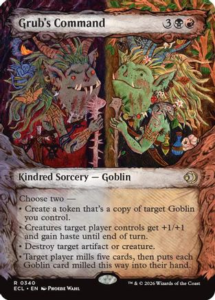Grub's Command (Showcase) (ECL-340) - Lorwyn Eclipsed