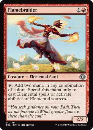 Flamebraider (ECL-139) - Lorwyn Eclipsed Foil
