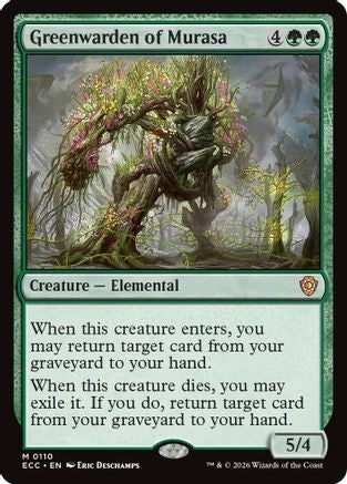 Greenwarden of Murasa (ECC-110) - Commander: Lorwyn Eclipsed