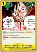 Kizaru!! Compared to Two Years Ago We're a Hundred Times Stronger Now!! (ST29-016) - Starter Deck 29: Egghead