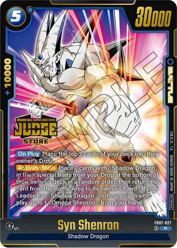 Syn Shenron (Judge Pack (Store Judge) 05) [Fusion World Tournament Cards]
