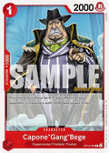 Capone"Gang"Bege (OP14-003) - The Azure Sea's Seven Release Event Cards