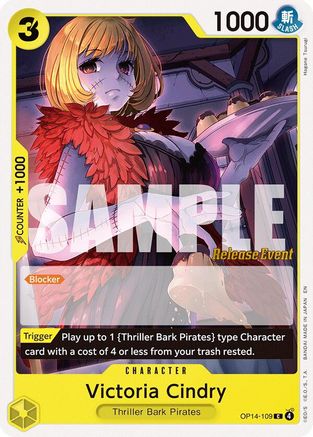 Victoria Cindry (OP14-109) - The Azure Sea's Seven Release Event Cards