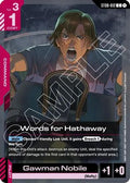 Words for Hathaway (ST08-012) - Starter Deck 08 Flash of Radiance