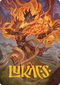 Ashling, Rekindled Art Card (33/54) (Gold-Stamped Signature) (ASECL-033) - Art Series: Lorwyn Eclipsed