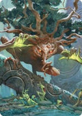 Ferrafor, Young Yew Art Card (ASECL-047) - Art Series: Lorwyn Eclipsed