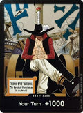 DON!! Card (Dracule Mihawk) - The Azure Sea's Seven Foil