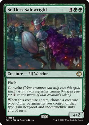 Selfless Safewright (PPECL-193) - Promo Pack: Lorwyn Eclipsed