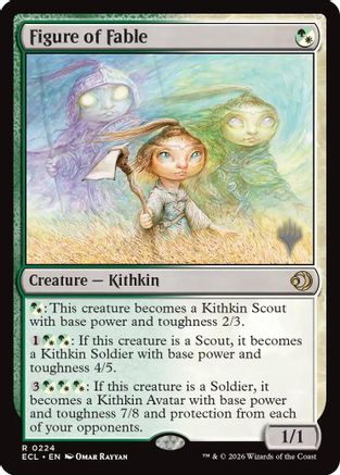 Figure of Fable (PPECL-224) - Promo Pack: Lorwyn Eclipsed Foil