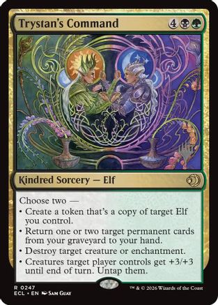 Trystan's Command (PPECL-247) - Promo Pack: Lorwyn Eclipsed
